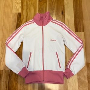 Vintage Bubblegum Pink Adidas Jacket